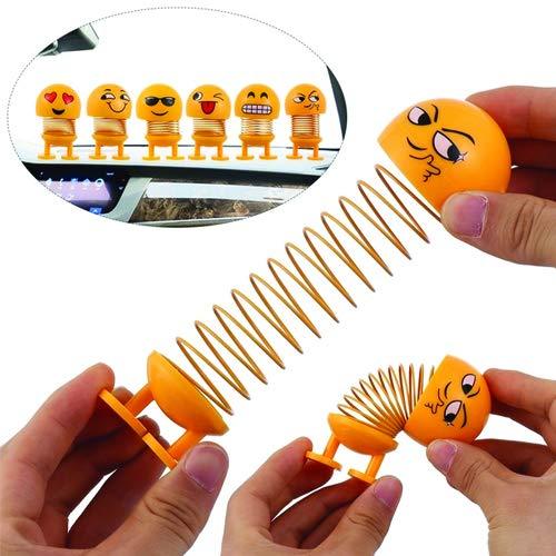 Smiling face spring doll toy Smiling face spring doll toy